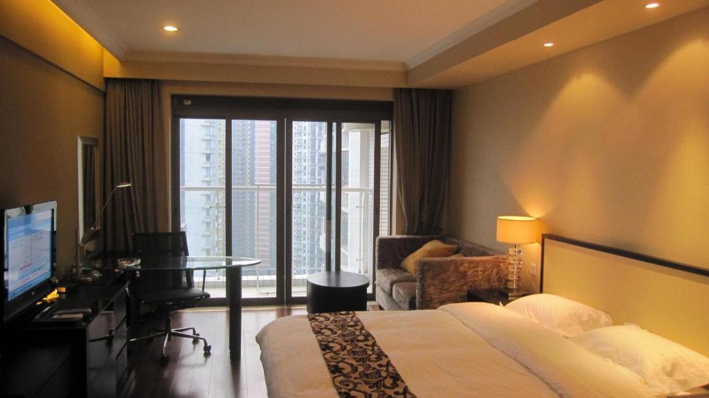 Guangzhou Meiyijia Hotel Apartment Zimmer foto